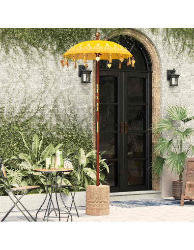 Parasol Balinese Giallo 125 x 125 x 260 cm