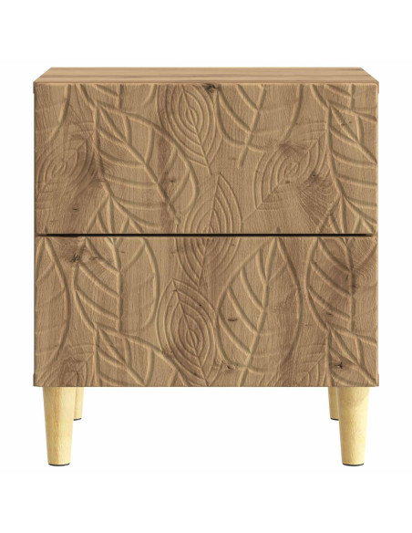 Comodino 2 pcs Rovere Artigianale 43 x 34,5 x 48 cm