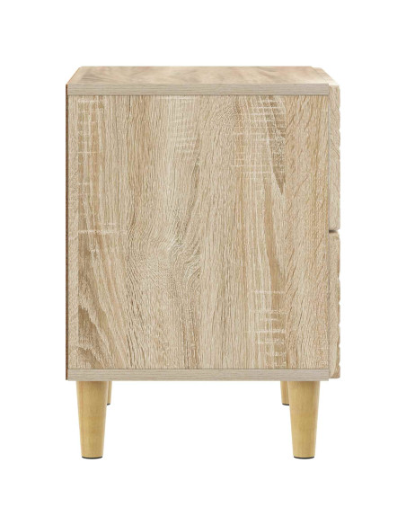 Comodino Rovere Sonoma 62 x 34,5 x 48 cm Legno ingegnerizzato