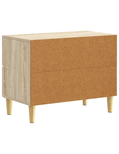 Comodino Rovere Sonoma 62 x 34,5 x 48 cm Legno ingegnerizzato