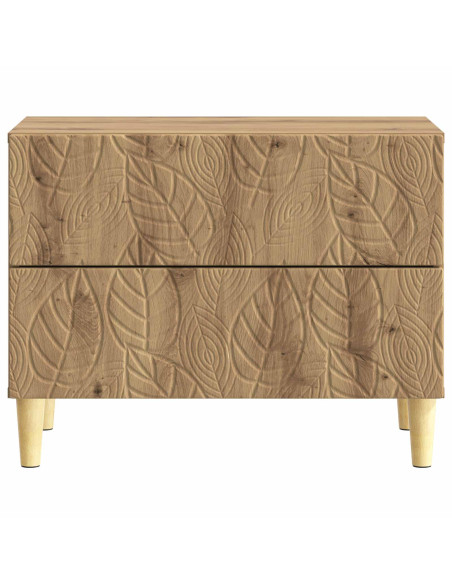 Comodino Rovere Artigianale 62 x 34,5 x 48 cm