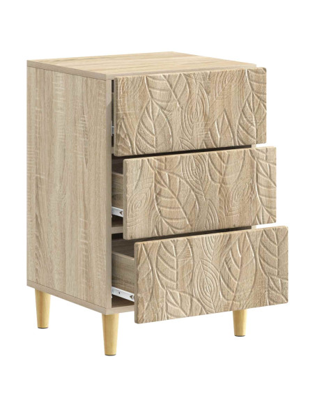 Comodino Rovere Sonoma 43 x 39,5 x 66,5 cm Legno ingegnerizzato