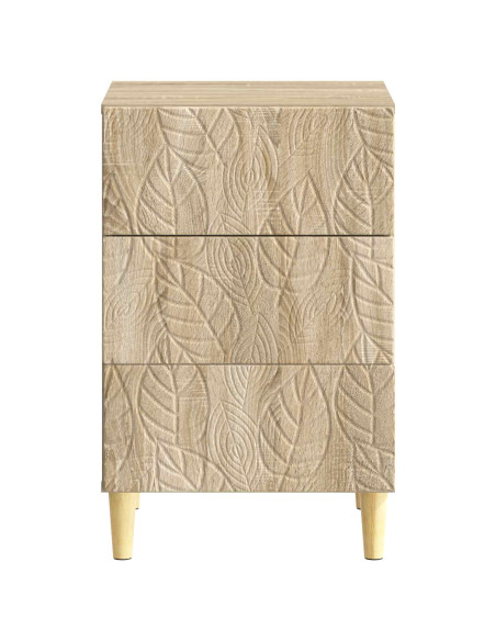 Comodino Rovere Sonoma 43 x 39,5 x 66,5 cm Legno ingegnerizzato