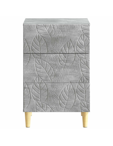 Comodino Grigio Cemento 43 x 39,5 x 66,5 cm