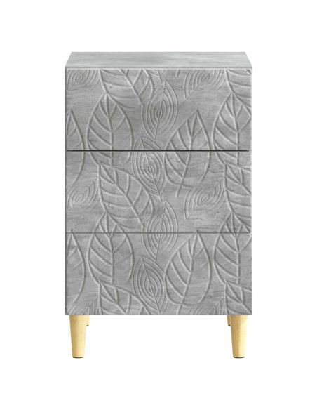 Comodino Grigio Cemento 43 x 39,5 x 66,5 cm