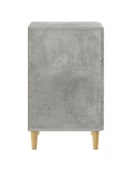 Comodino Grigio Cemento 43 x 39,5 x 66,5 cm