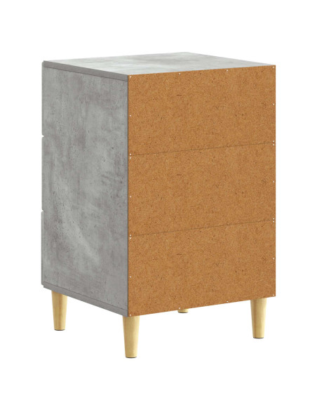 Comodino Grigio Cemento 43 x 39,5 x 66,5 cm