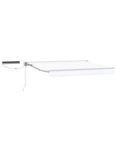 Tettuccio Elettrico Retrattile Bianco 3 x 2 m