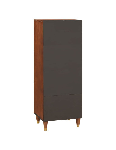 Mobile alto Marrone 40 x 33,5 x 110 cm Legno di mango massello