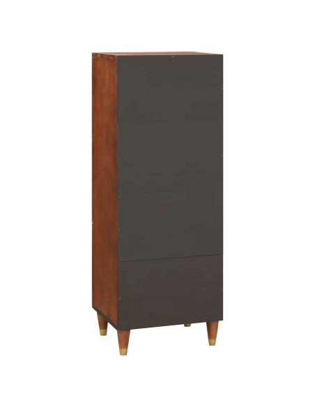 Mobile alto Marrone 40 x 33,5 x 110 cm Legno di mango massello