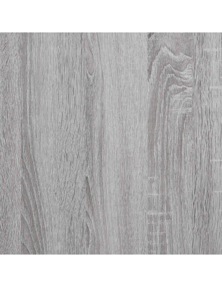Credenza Grigio Sonoma 70x30x80 cm in Legno Multistrato