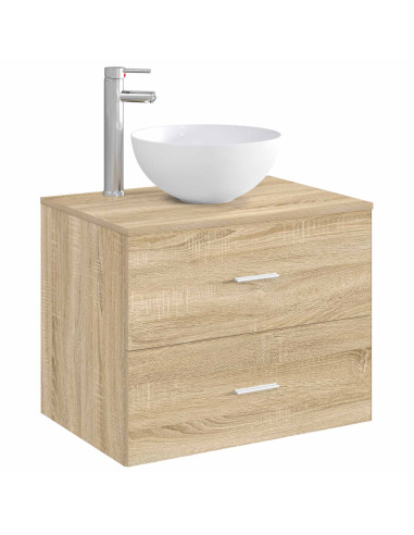Lavabo da bagno Cromato 35,5 x 35,5 x 14,5 cm Metallo