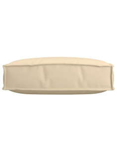 Cuscino Beige 60 x 60 x 12 cm Tessuto Oxford 2