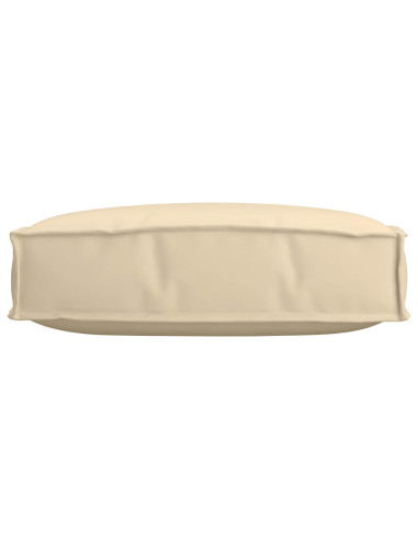 Cuscino Beige 60 x 60 x 12 cm Tessuto Oxford