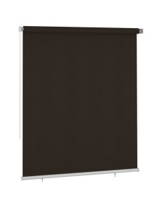 Tenda a Rullo per Esterni 200x230 cm Marrone HDPE