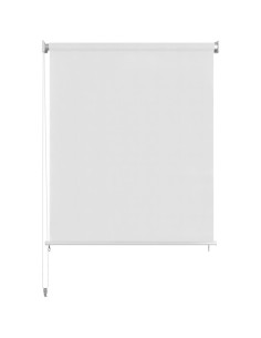 Tenda a Rullo per Esterni 240x140 cm Bianca