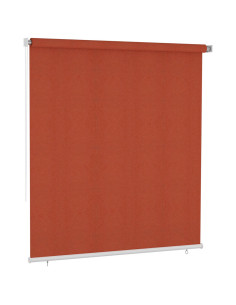 Tenda a Rullo per Esterni 220x230 cm Terracotta HDPE
