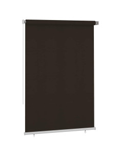 Tenda a Rullo per Esterni 160x230 cm Marrone HDPE