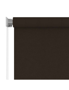 Tenda a Rullo per Esterni 200x230 cm Marrone HDPE 2