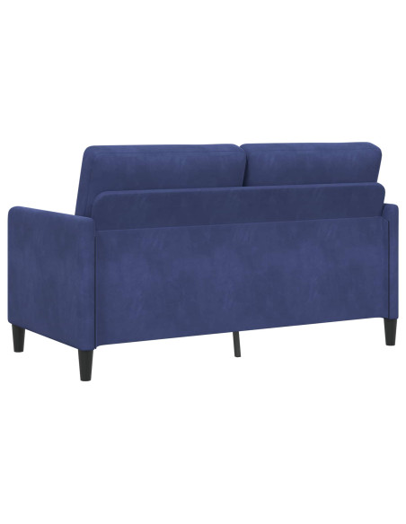 Divano con Storage Blu Polizia 152 x 78 x 87 cm Poliestere