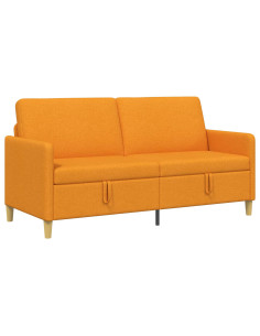 Divano con Storage Giallo Scuro 172 x 78 x 87 cm Poliestere 2
