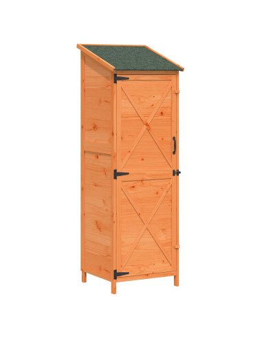 Capanno da Giardino Marrone 59,5 x 56 x 176,5 cm