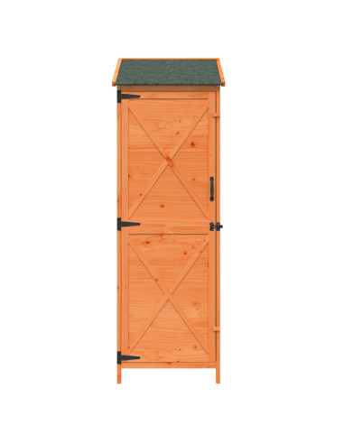 Capanno da Giardino Marrone 59,5 x 56 x 176,5 cm