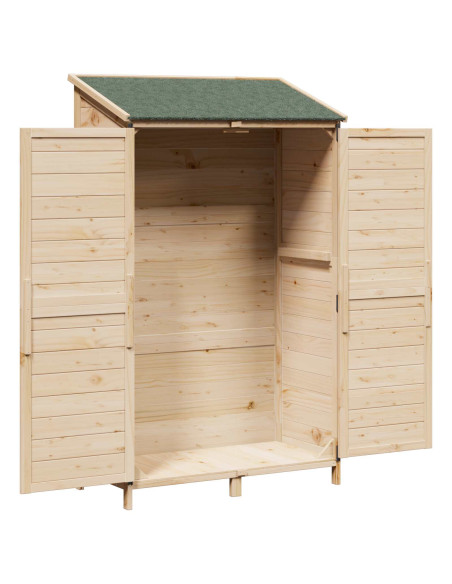 Capanno da Giardino Naturale 106 x 56 x 176,5 cm