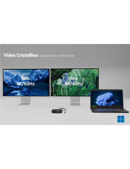 USB-C DUAL HDMI DOCKING PD 100W
