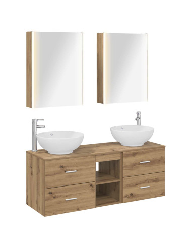 Set di mobili per il bagno 5 pcs Rovere Artigianale