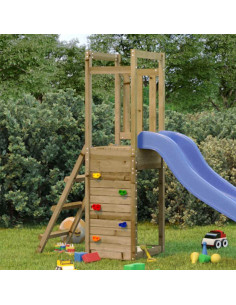Set da Gioco da Esterno 53x46,5x169 cm Legno di Pino Impregnato