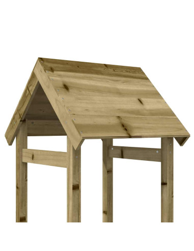 Torre da Gioco 53x46,5x194 cm in Legno di Pino Impregnato