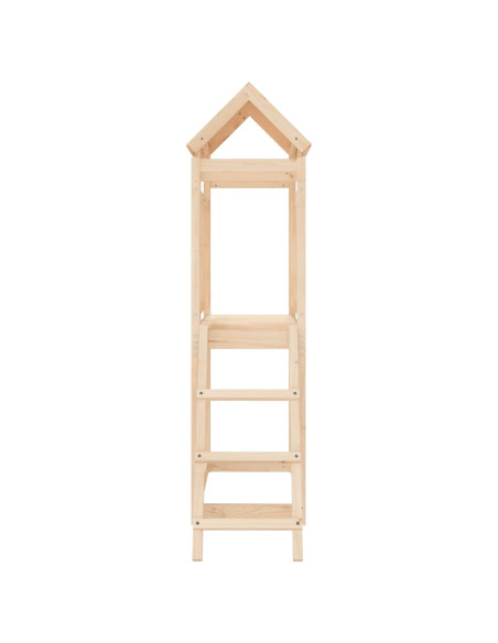 Set da Gioco da Esterno 53x110x214 cm in Legno Massello di Pino