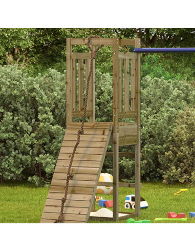 Torre da Gioco 53x46,5x169 cm in Legno di Pino Impregnato