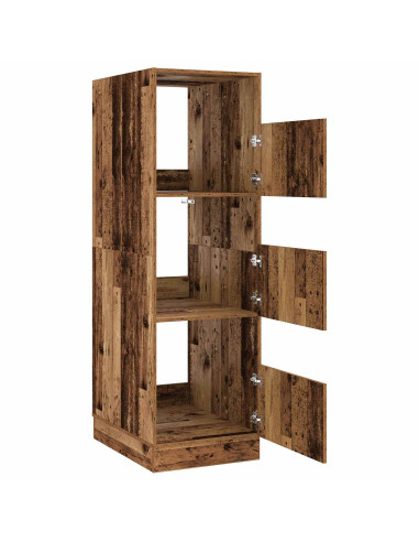 Mobile da lavanderia con porta Legno vecchio Legno multistrato