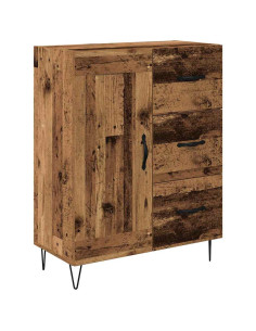 con cassetto Legno vecchio 69.5 x 34 x 90 cm Legno multistrato 2
