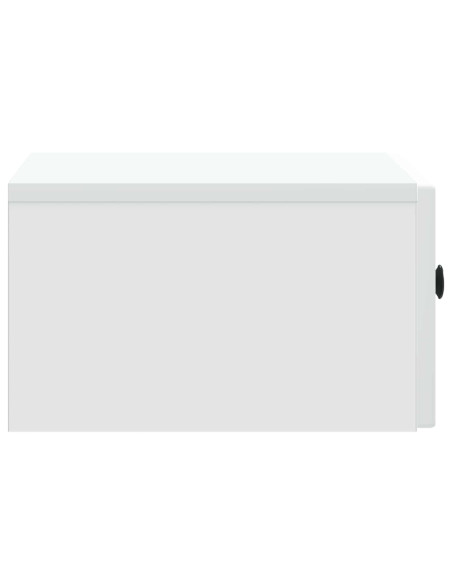 Armadio da Notte Bianco 49 x 34,5 x 20 cm Legno ingegnerizzato