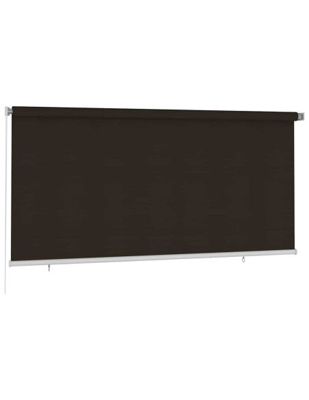 Tenda a Rullo per Esterni 300x140 cm Marrone HDPE