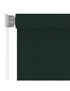 Tenda a Rullo per Esterni 200x140 cm Verde Scuro HDPE 2