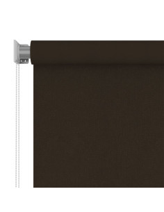 Tenda a Rullo per Esterni 300x140 cm Marrone HDPE 2