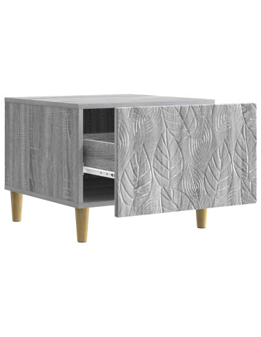 Tavolino da salotto Sonoma grigio 50 x 49 x 40 cm
