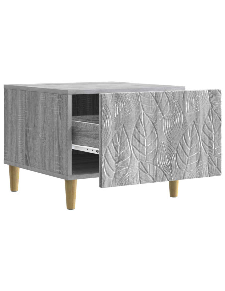 Tavolino da salotto Sonoma grigio 50 x 49 x 40 cm
