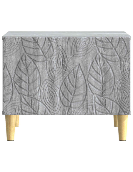 Tavolino da salotto Sonoma grigio 50 x 49 x 40 cm