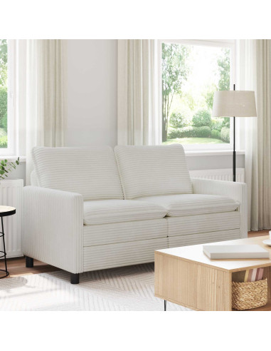 Divano Crema 156 x 81 x 87,5 cm Poliestere