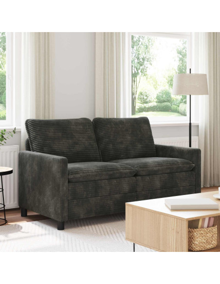 Divano Antracite 156 x 81 x 87,5 cm Poliestere