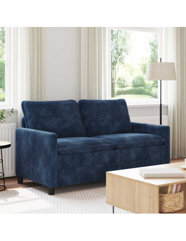 Divano Blu navy 156 x 81 x 87,5 cm Poliestere