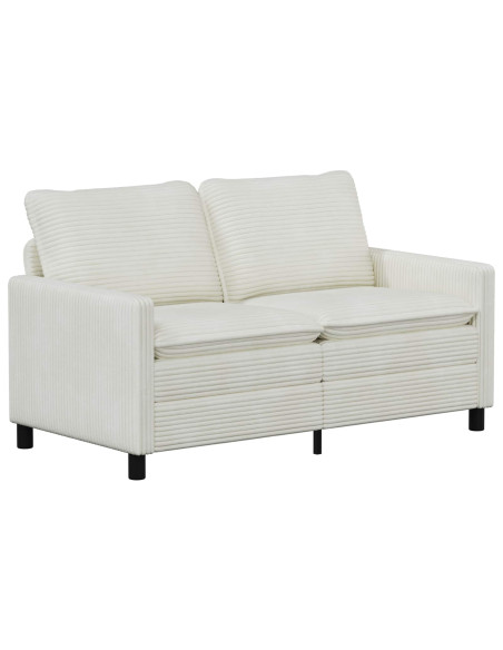 Divano Crema 156 x 81 x 87,5 cm Poliestere