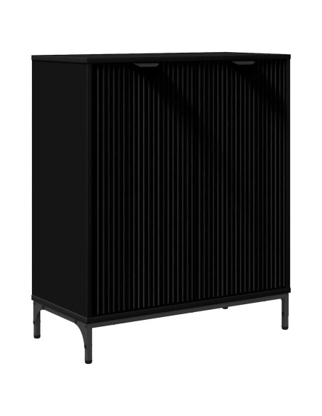Credenza Nero 69,5 x 33 x 82 cm Legno multistrato