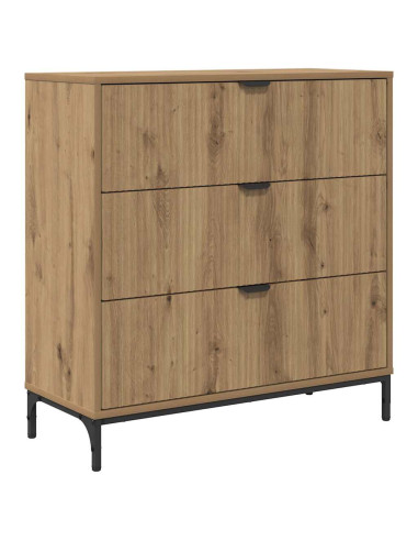 Credenza Rovere artigianale 79,5 x 33 x 82 cm Legno multistrato