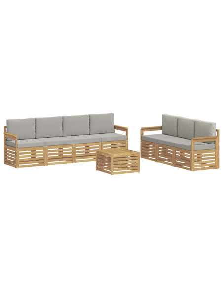 Set divani Legno di Acacia Massello